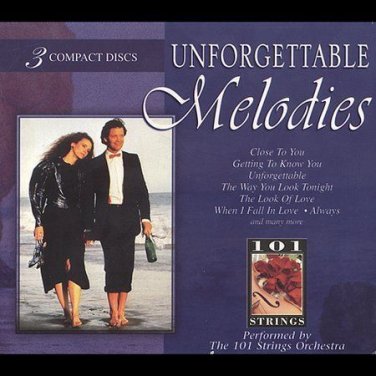 Unforgettable Melodies - Audio CD By 101 Strings - VERY GOOD