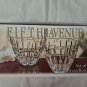FIFTH LTD AVENUE Crystal 5" Votives/Bowls Set of 2 NIB