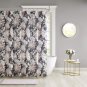 Madison Park Mavis Cotton Bathroom Shower, Floral Design Modern Shabby Chic