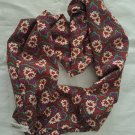 AMANDA BLU 80560 Big Scrunchie Turquoise/Pink Arabesque NI