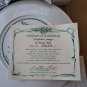 Wepham Cottage Decorative Plate, by Marty Bell, English Bone China, 1992, 8-1/2"