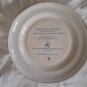 Vintage Avon 1979 8-3/4" Dashing Through The Snow " Gold Trim Wedgwood England