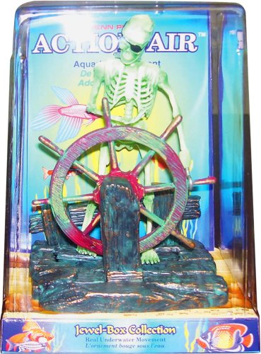 Penn-Plax Action-Air Aerating Aquarium Ornament &acirc;�� Creates Movement in Fish Tank