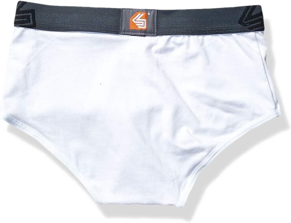New Shock Doctor Core Boxer Brief with Bioflex Cup Size XS Waist 20-22 Cup XS