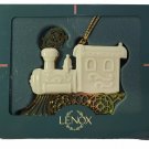 Vintage Lenox Train Ornament Porcelain Gold 1994 Vintage Lenox Train Ornament Porcelain Gold 1994