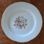 CUNNINGHAM & PICKETT 6 1/2" Bread Plate STAFFORD Liberty Shape HAND PAINTED