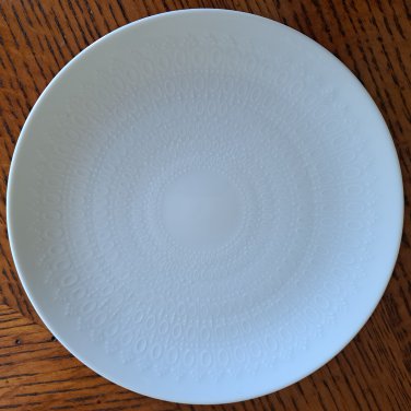 Bread & Butter Plate Romance (All White) by Rosenthal - Continental
