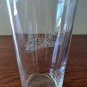 Tall Water Glasses W/ Steam Train Professionally Etched Into Glass 5-3/4"