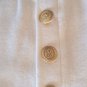 PETER POPOVITCH Women's Beige/Gold Stripes Size L Top