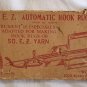 Vintage Wonderart No. 3 SO. E.Z. Automatic Hook Rug Needle w/Original Box