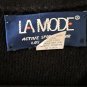 LAMODE Ohio State Men's Black Long Sleeve Button-Up Sweater Lightweight Size: XL Pre-Owned