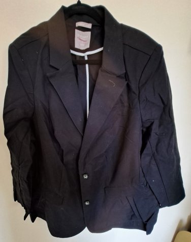 OLD NAVY Womens Plus 4X Black Jacket