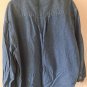 AUGUST MAX WOMEN Blue Jean Size 1X Blouse/Jacket Pre-Owned (Like New)