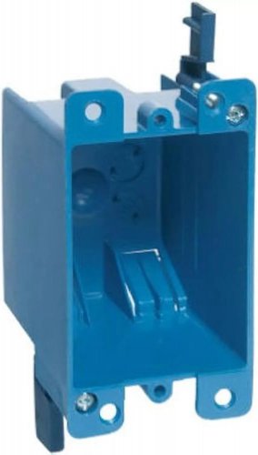Carlon B114R-UPC Switch/Outlet Box, Old Work, 1 Gang, 4-1/8-Inch X 2-1/4-Inch Width by 2-3/4-Inch