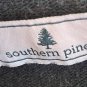 Southern Pines Full Zip 100% Cotton Sweater Mens 2XL Green W/ Brown Pre-Owned (Like New)