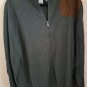Southern Pines Full Zip 100% Cotton Sweater Mens 2XL Green W/ Brown Pre-Owned (Like New)