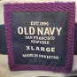 OLD NAVY Men's Cotton Striped Polo Shirt Size: X-Large