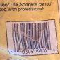 200 count TILE SPACERS 1/4" 6mm White Flexable PVC Cross QEP 10005Q