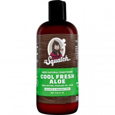 Dr. Squatch Conditioner - Cool Fresh Aloe - 11.5oz, clear