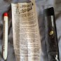 Vintage Meilograph Map Measurer and Compass Instructions Sheath 70s Travel