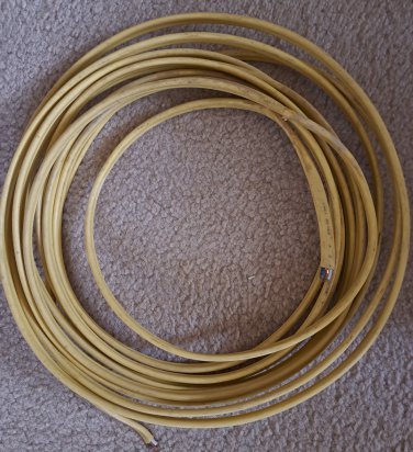 30 ft. 12/3 Yellow Solid Copper NM-B Wire Intended For 20 Amp Service