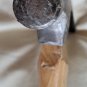 Westward Curved Claw Hammer: Steel, Plain Grip, Wood Handle, 16 oz Head