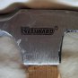 Westward Curved Claw Hammer: Steel, Plain Grip, Wood Handle, 16 oz Head
