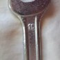 Vintage KCS 14/15 MM Open End Wrench 5-1/2" Length