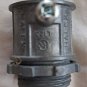 Halex Co. 12110B, 1", Die-Cast, Set Screw, EMT Conduit Connector, 1pc L123