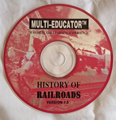 History of Railroads Version 1.5 CD