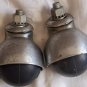 Set 2 Noelting Faultless 2&acirc;�� Chrome & Black Baron Ball Casters Roller Wheels