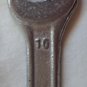 Vintage Zerem 10/11 MM Open End Wrench 4-1/4" Length