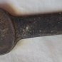 Vintage Dunlap V Forged in USA Open End Wrench, 5/8" x 11/16"