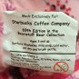 2007 Starbucks Coffee Plush Bearista Teddy Bear 69th Edition Pink Pajamas