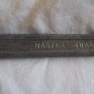 Vintage Powermaster Drop Forged Open End Steel Wrench 5/8" & 3/4" Made in India