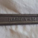 Vintage HAZET V-10 Double Open End Spanner Wrench 13mm & 8mm
