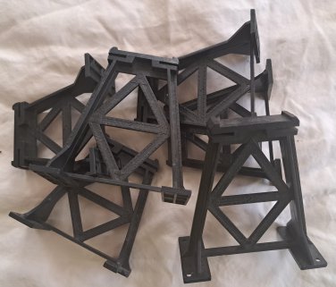 Train Trestles 6 pieces (incomplete set) HO Scale
