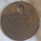 Vintage AutoZone Brass Spark Plug Gap Points Gauge Taper Tool Mechanic 1.5" Vintage AutoZone Brass Spark Plug Gap Points Gauge Taper Tool Mechanic 1.5"
