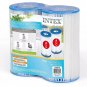 Intex 29002E Type A Pool Filter Cartridge Filter Pumps, Easy-to-Clean, Dacron Paper, Two Pack