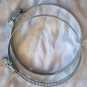 Worm Gear Clamp Dryer Vent Galvanized Steel 4" MC4HD (2 Qty)