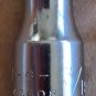Vintage CRAFTSMAN Shallow Socket, SAE, 1/4" Drive, 3/16-Inch, 12-Point (G-43608)
