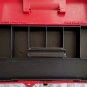 STACK-ON Plastic Toolbox with Removable Tray for Tools, Hobby or Craft Storage