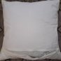 'Love is Love' Beaded Square Throw Pillow Cream: Edie@Home, Velvet Oyster