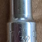Vintage Craftsman 7/32" SAE, 12 Point 1/4" Drive Shallow Socket (G-43609) USA Vintage Craftsman 7/32" SAE, 12 Point 1/4" Drive Shallow Socket (G-43609) USA