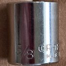 Vintage Craftsman 5/8" SAE, 6 Point 3/8" Drive Shallow Socket (G-43005) USA Vintage Craftsman 5/8" SAE, 6 Point 3/8" Drive Shallow Socket (G-43005) USA