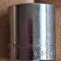 Vintage Craftsman 5/8" SAE, 6 Point 3/8" Drive Shallow Socket (G-43005) USA