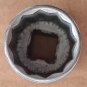 Vintage Craftsman 1" SAE, 12 Point 1/2" Drive Shallow Socket (V-47514) USA