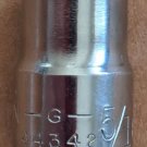 Vintage Craftsman 5/16" SAE, 8 Point 3/8" Drive Shallow Socket (G 44342) USA Vintage Craftsman 5/16" SAE, 8 Point 3/8" Drive Shallow Socket (G 44342) USA