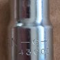 Vintage Craftsman 3/8" SAE, 6 Point 3/8" Drive Shallow Socket (G-43001) USA