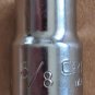 Vintage Craftsman 3/8" SAE, 6 Point 3/8" Drive Shallow Socket (G-43001) USA